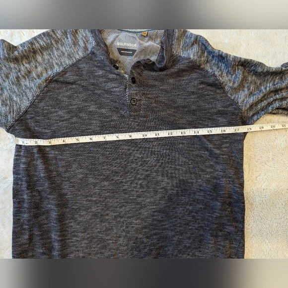 Men's long sleeve Burnside shirt - Picture 4 of 5
